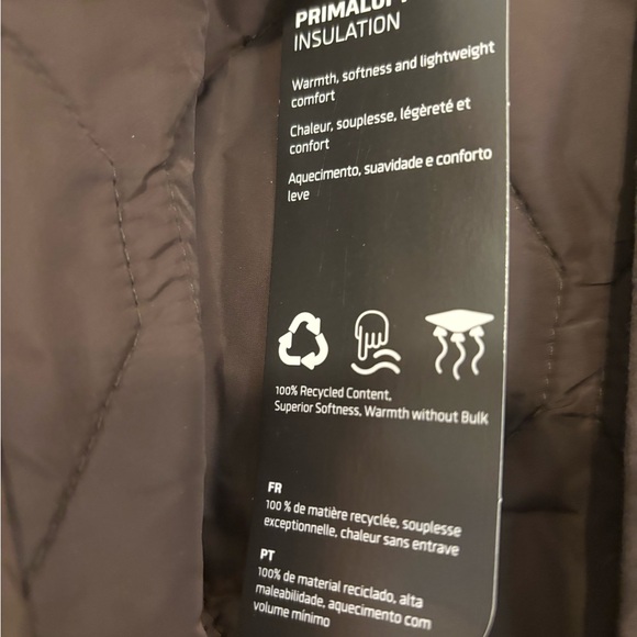 J. Crew Men XL Jacket - Quilted flight jacket with PrimaLoft - Brown - Picture 4 of 4